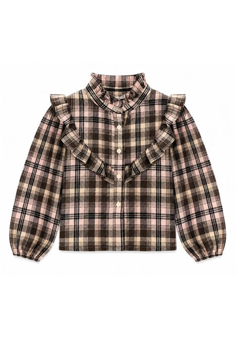Camicia a quadri U+E' BY MISS GRANT | UE2479MO RO